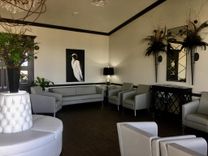 Round White Circle Couch Sofa 2 small