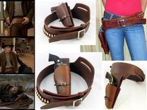 Back To The Future Style Gun Fighter Rig For 1911 And Single Action Army Revolver 1 small