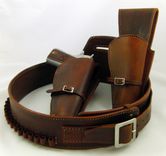 Back To The Future Style Gun Fighter Rig For 1911 And Single Action Army Revolver 2 small