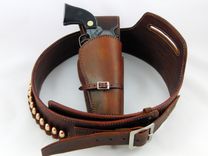 Back To The Future Style Gun Fighter Rig For 1911 And Single Action Army Revolver 3 small