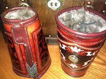 Large Steampunk Cuff With Fur Lining Hand Made And Tooled Custom Fit Medieval Armor Larping Cowboy Cuff 2 small