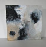 Acrylic Abstract Painting Art Canvas, 8" X 8",Original Contemporary Wall Hanging 4 small