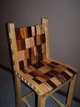 Bar Chair - Rope And Block 4 small