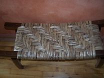 Pagoda Bench With Hickory Bark Seat 3 small