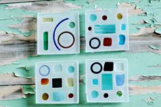Coaster ( Glass ) 3 small