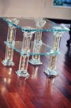 Glass End Tables 2 small