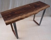 Live Edge Walnut Console Table 1 small
