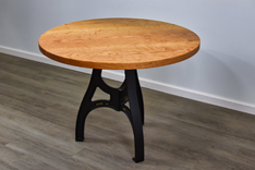 Round Kitchen Table, Round Wood Dining Table, Small, Round Dining Table For 4, 6, Or 8, Circle Table 4 small