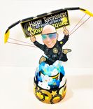 Skydiver Cake Topper For Adults, Retirement Or Birthday Skydiving Cake Topper 5 small