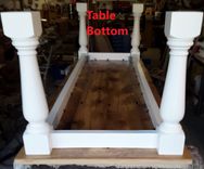 Reclaimed Barn Beam Farmhouse Table 3 small
