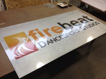 Printed Metal Logo Sign - High Resolution Hd Graphics 3 small