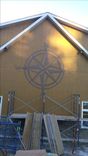 Large Metal Compass Rose 2 small