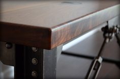 Vintage Industrial Desk 2 small