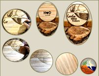 Artist Created - Hand Crafted - Plaques - Signs - Wood Burned - Wood Anniversary Gift 3 small