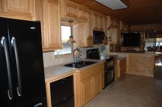 Hickory Kitchen Cabinets 2 small