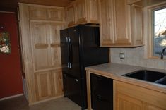Hickory Kitchen Cabinets 4 small