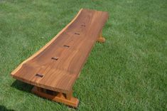 Live Edge Teak Bench 3 small