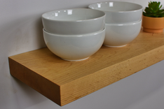 Floating Shelves For Dishes, Plate Shelf, Shot Glass Shelf, Wine Glass Shelf, Plate Display Shelf 2 small