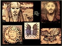Plaque, Sign,Wall Art,Wood Burned Art, Pyrography, Art, Home Decor,Rustic Art 1 small
