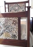 Broken China Mosaic Headboard With Footboard - Full/Queen 4 small