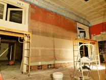 Riverhorse Restaurant - Lime Plaster Custom Wall Finish - Park City, Utah 15 small