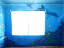 Undersea Mural - Hansen Residence - Gracie's Room 16 small