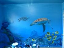Undersea Mural - Hansen Residence - Gracie's Room 14 small