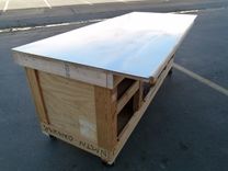 Custom Art / Project / Drawing / Work Table From Re-Purposed Crate 3 small