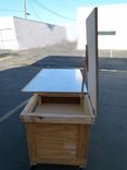 Custom Art / Project / Drawing / Work Table From Re-Purposed Crate 11 small