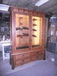 Horizontal Display Civil War Gun Cabinet 1 small