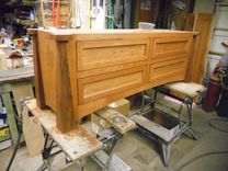 Horizontal Display Civil War Gun Cabinet 3 small