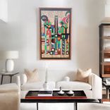 Art Deco 1 Wall Piece With Free Shippiing. 2 small