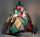 Shade Of Delight Stained Glass Lampshade 3 small