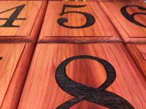 Door Number Signs 2 small