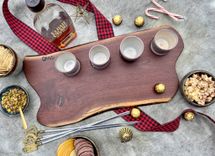 Whiskey Board With Custom Ceramic Cups 1 small