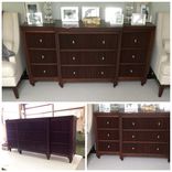 Reed Front A Mahogany Sideboard Credenza 1 small