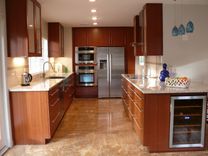 Modern Mahogany Kitchen Cabinets 1 small