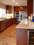 Modern Mahogany Kitchen Cabinets 4 small