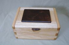 Walnut And Ash Keepsake Box 3 small