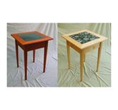 Shaker End Tables With Granite Inlay 1 small