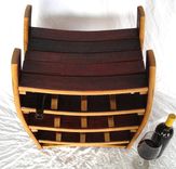 Wine Barrel Rack - Azienda - Made From Retired California Wine Barrels 4 small