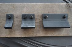 Industrial Drawer Pulls 3 small