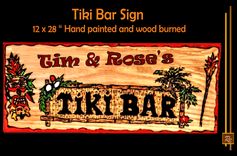 Tiki Bar Sign, Tiki Bar, Decorations, Signs, Art 3 small