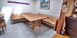 Massive White Oak Table For 1 small