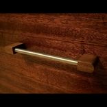 Stainless Steel And Walnut Wood Cabinet Pull 1 small