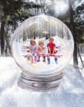 Snow Globe Artwork Custom Portrait Painting Of Your Family, Home Or Pet 1 small