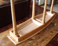 Black Cherry And White Ash Sofa Table 3 small