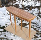 Black Cherry And White Ash Sofa Table 4 small