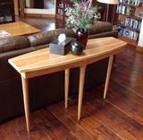 Black Cherry And White Ash Sofa Table 5 small