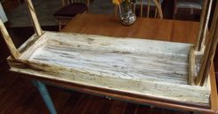 Magnificent Spalted Hackberry Sofa/Foyer Table 6 small